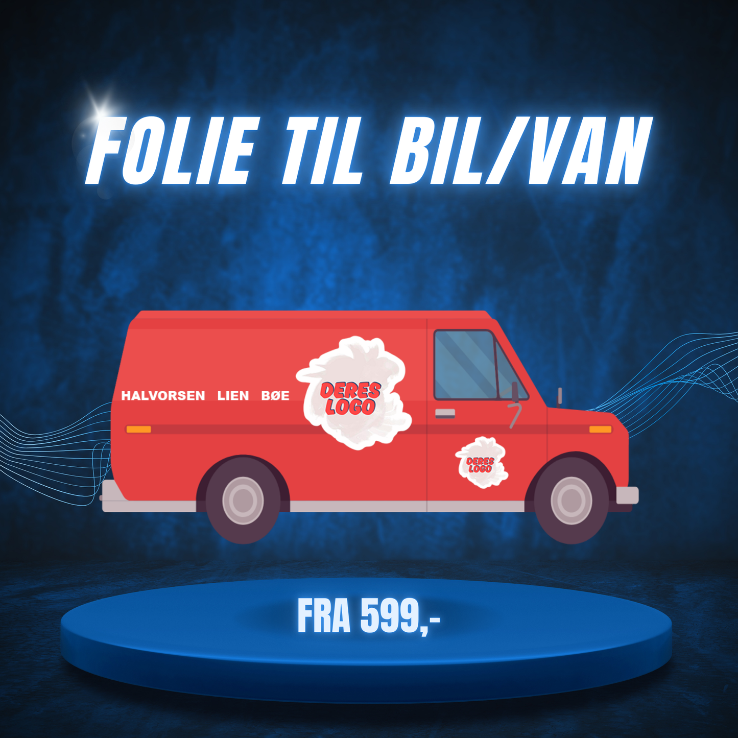 Folie til russebil